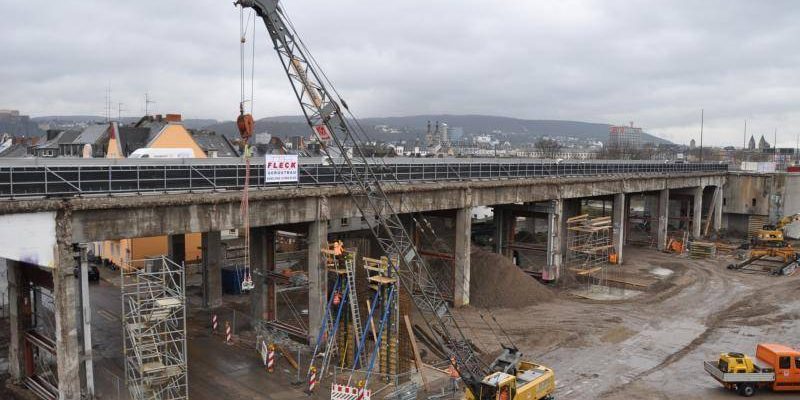 Baustelle Koblenz