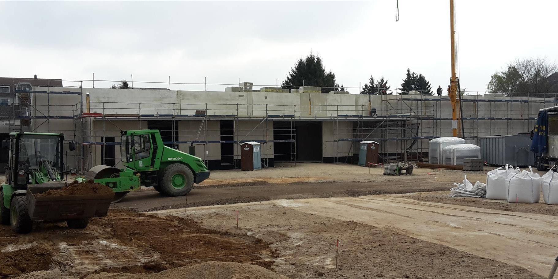 Baustelle Rewe_Wesseling